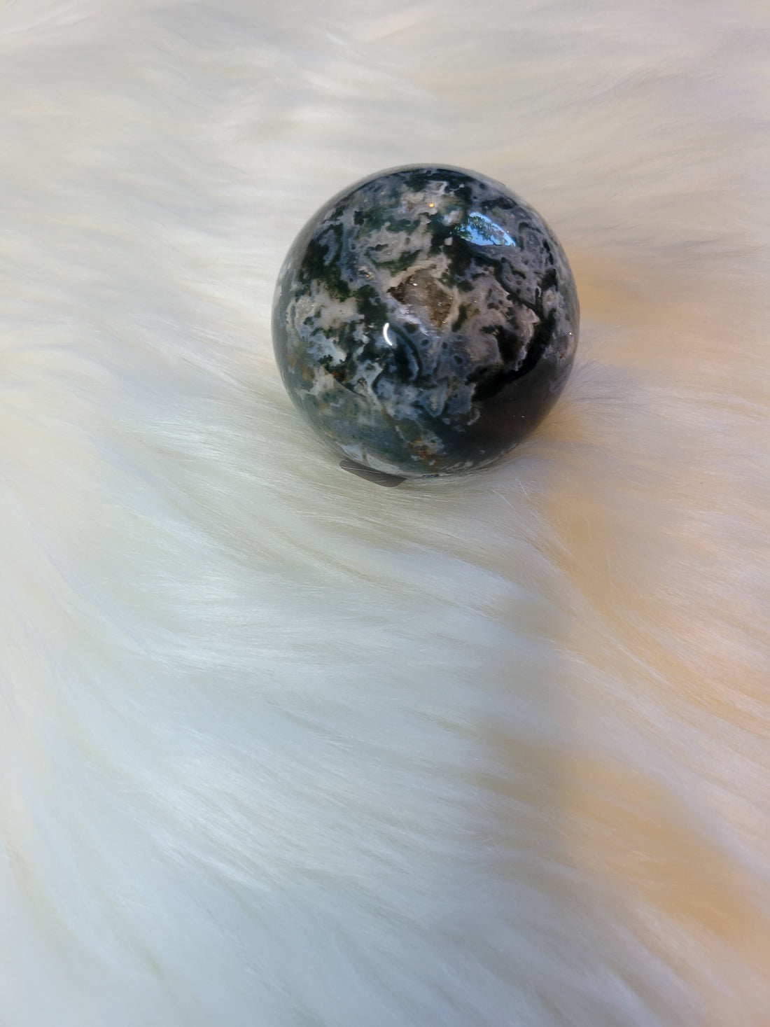 Moss Agate Sphere