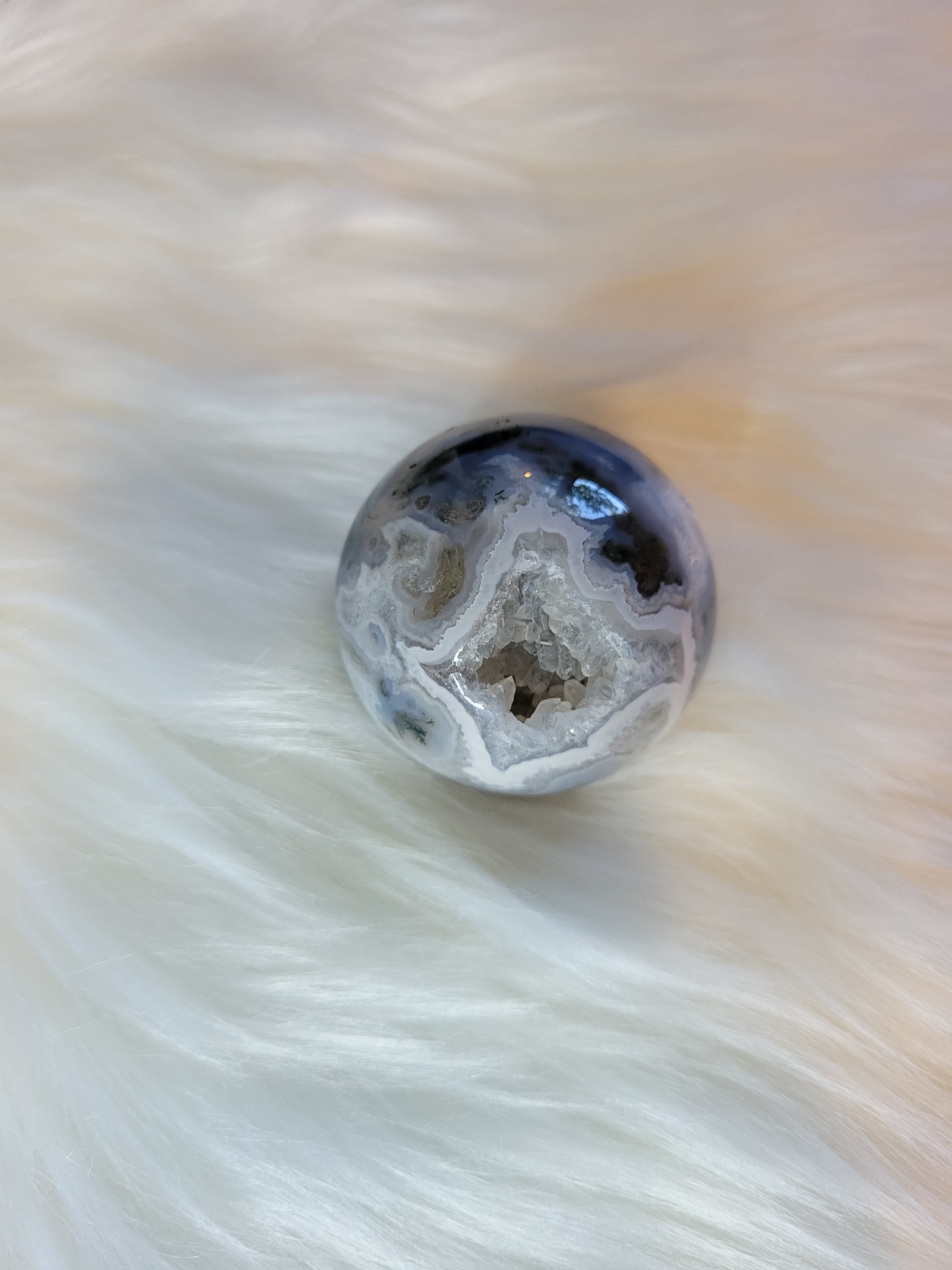 Moss Agate Sphere