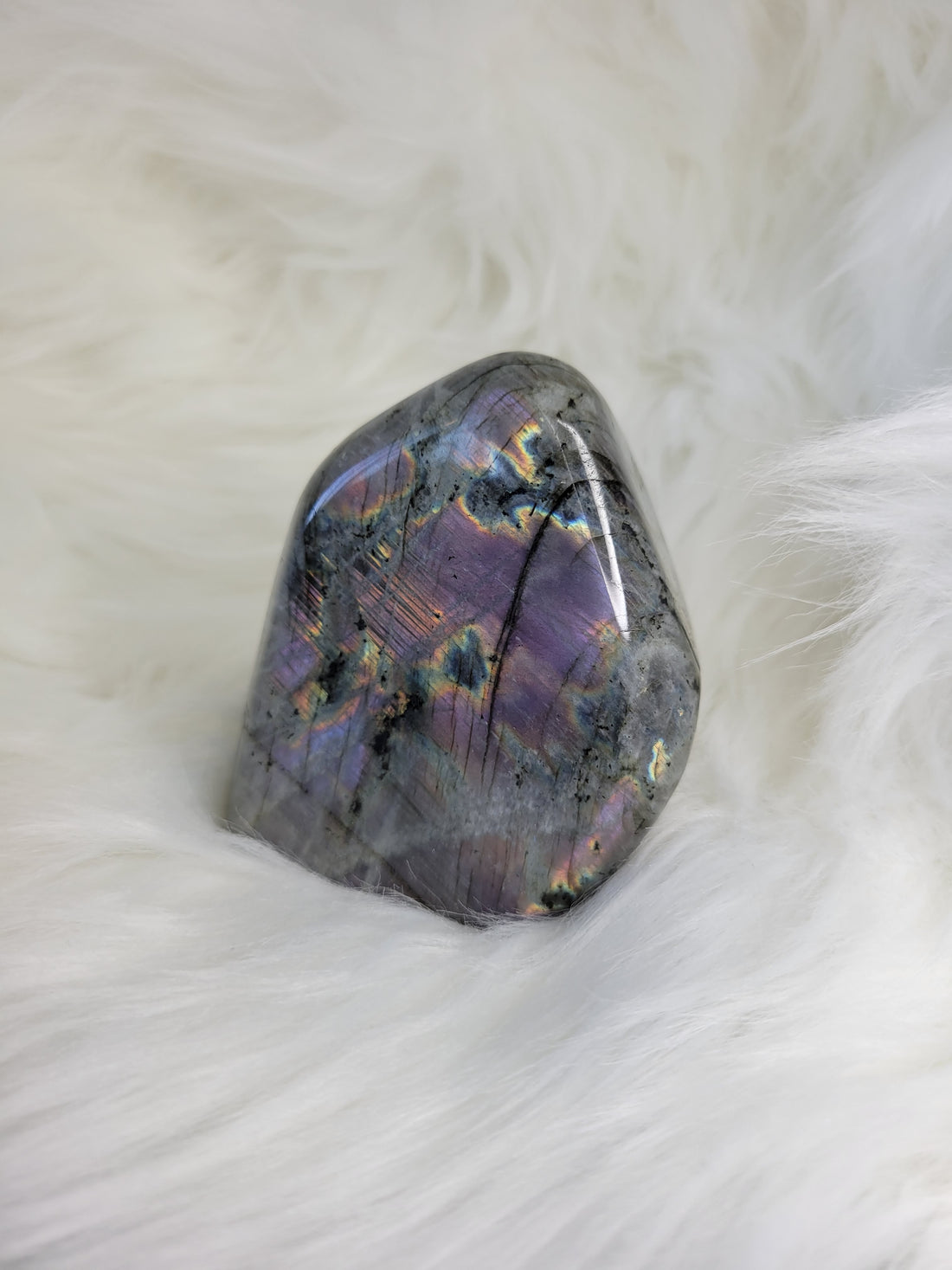 Labradorite Free Form - Purple