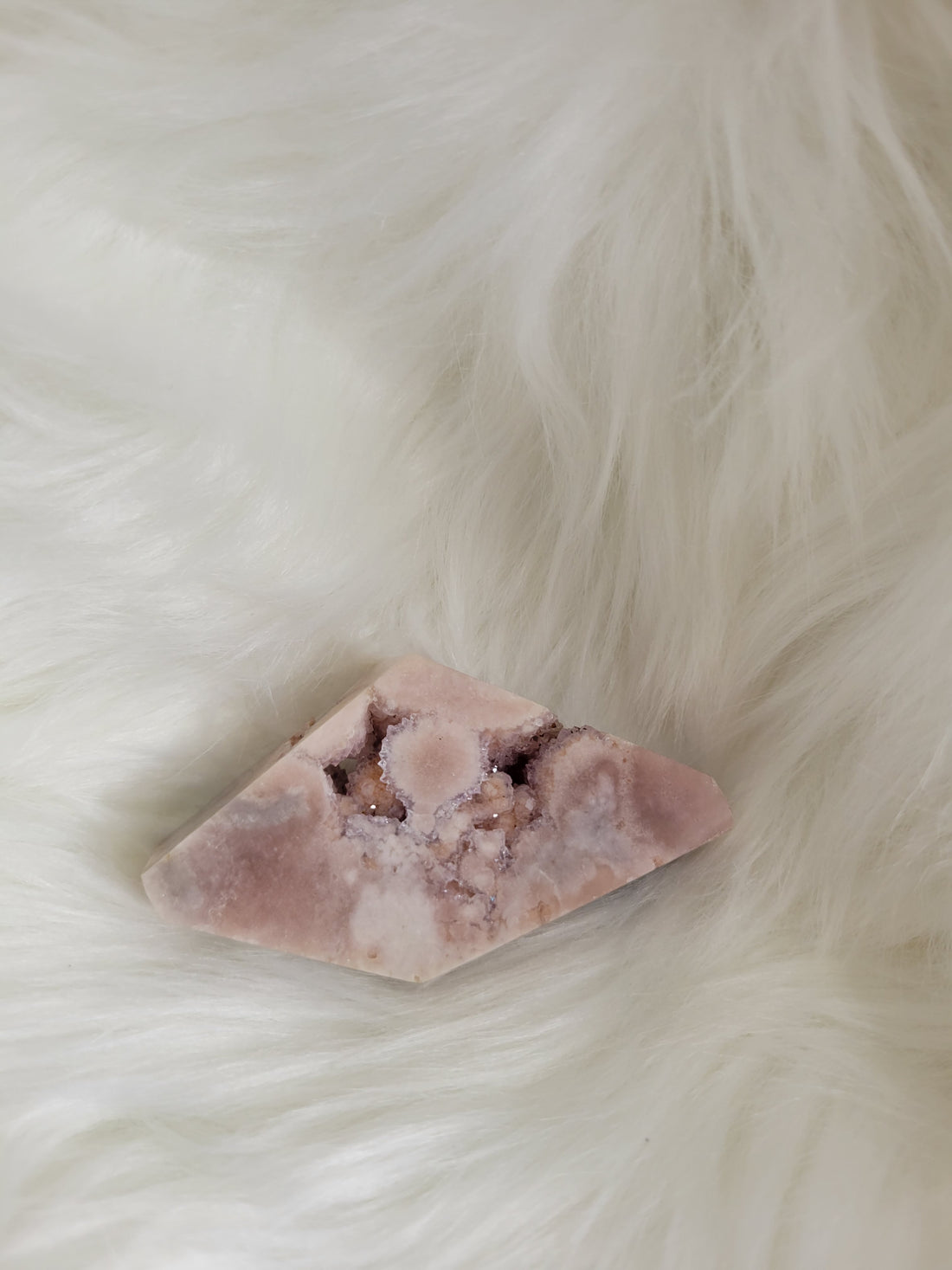 Pink Amythyst Flower Agate Diamond