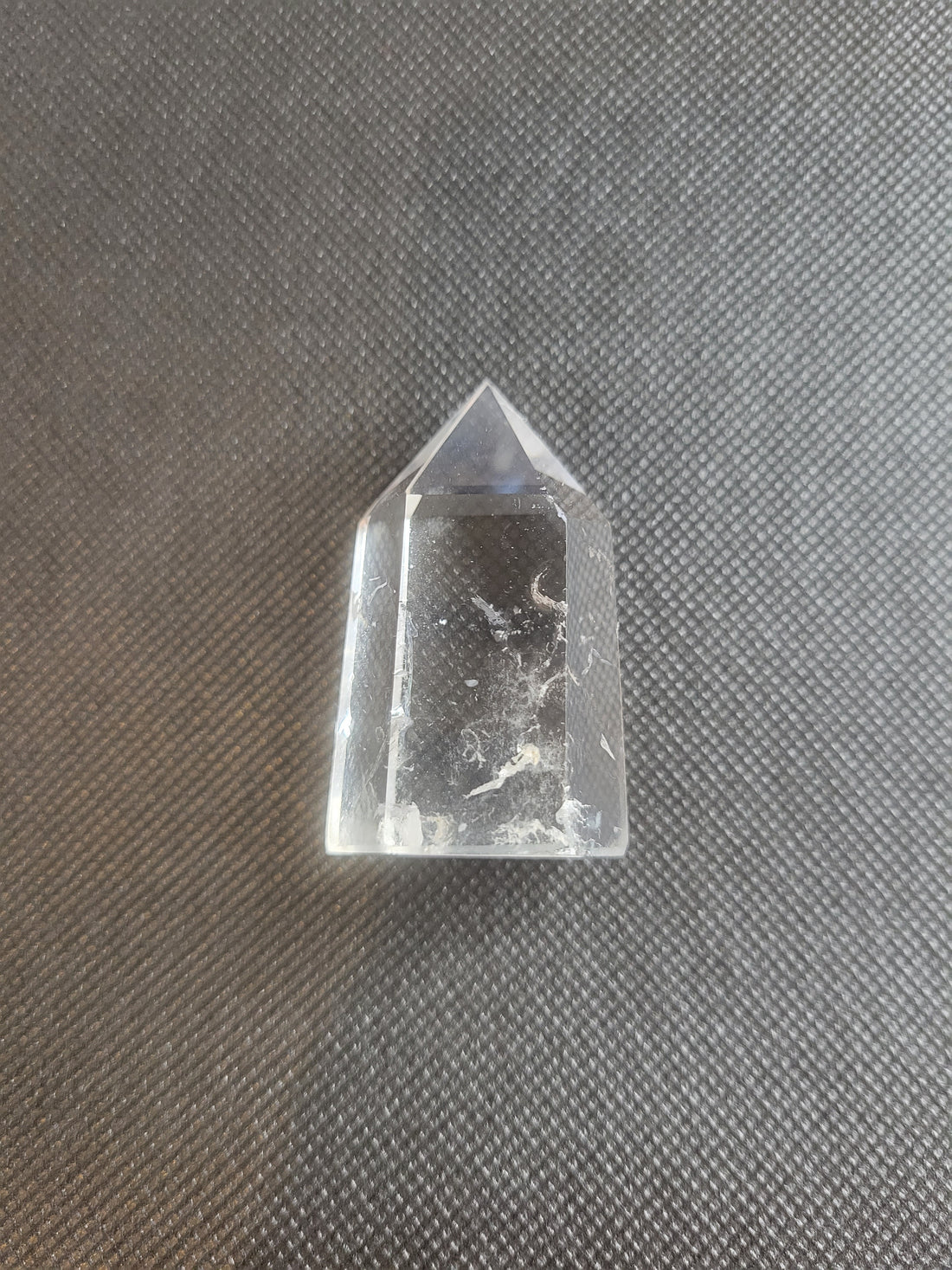 Clear Quartz Tower - Short