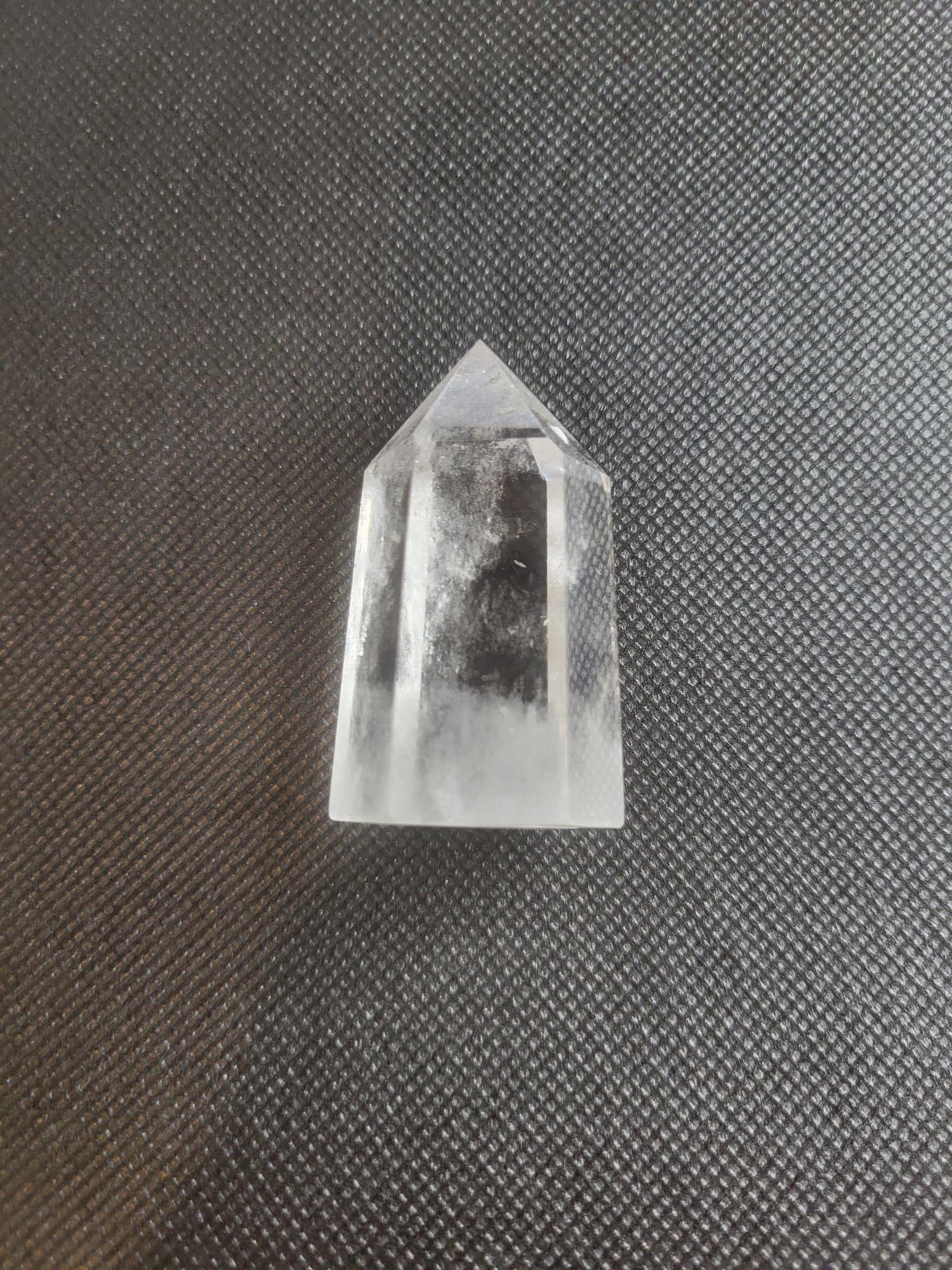 Clear Quartz Tower - Short