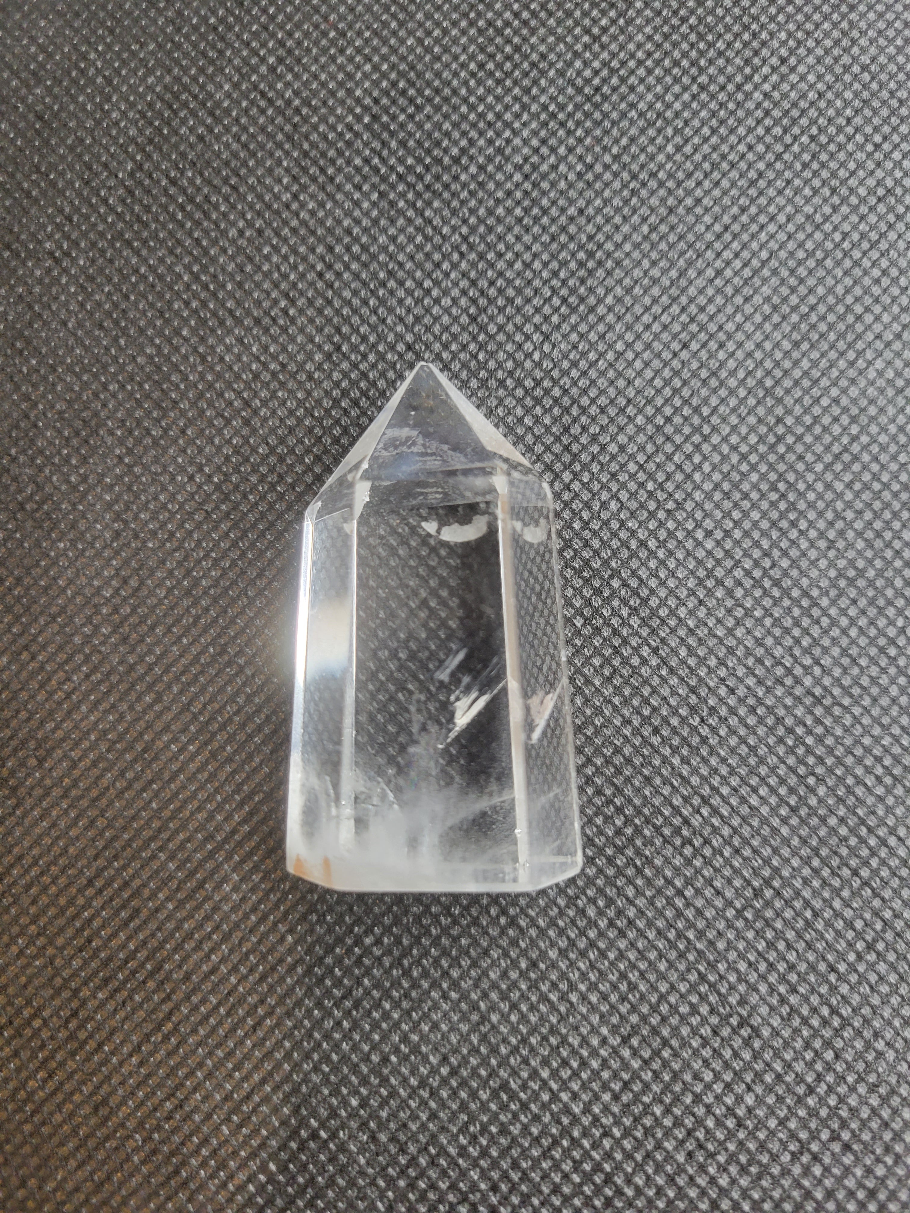 Clear Quartz Tower - Short