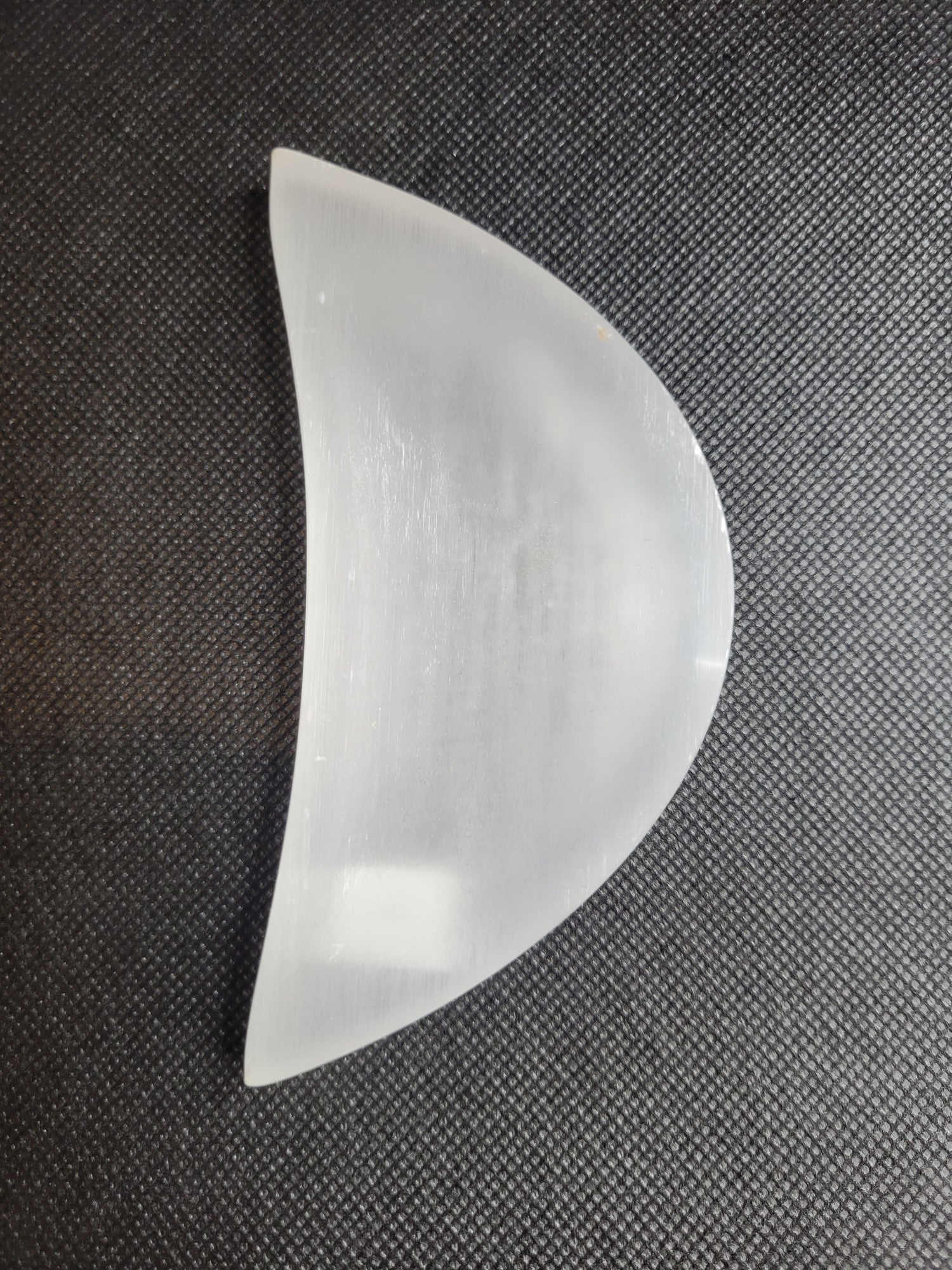 Selenite Moon Bowl - Large