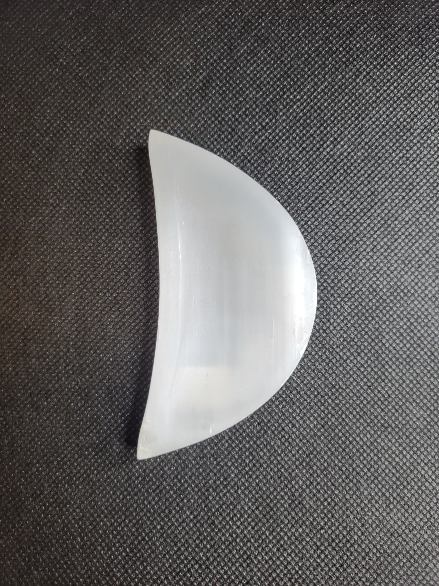 Selenite Moon Bowl - Small