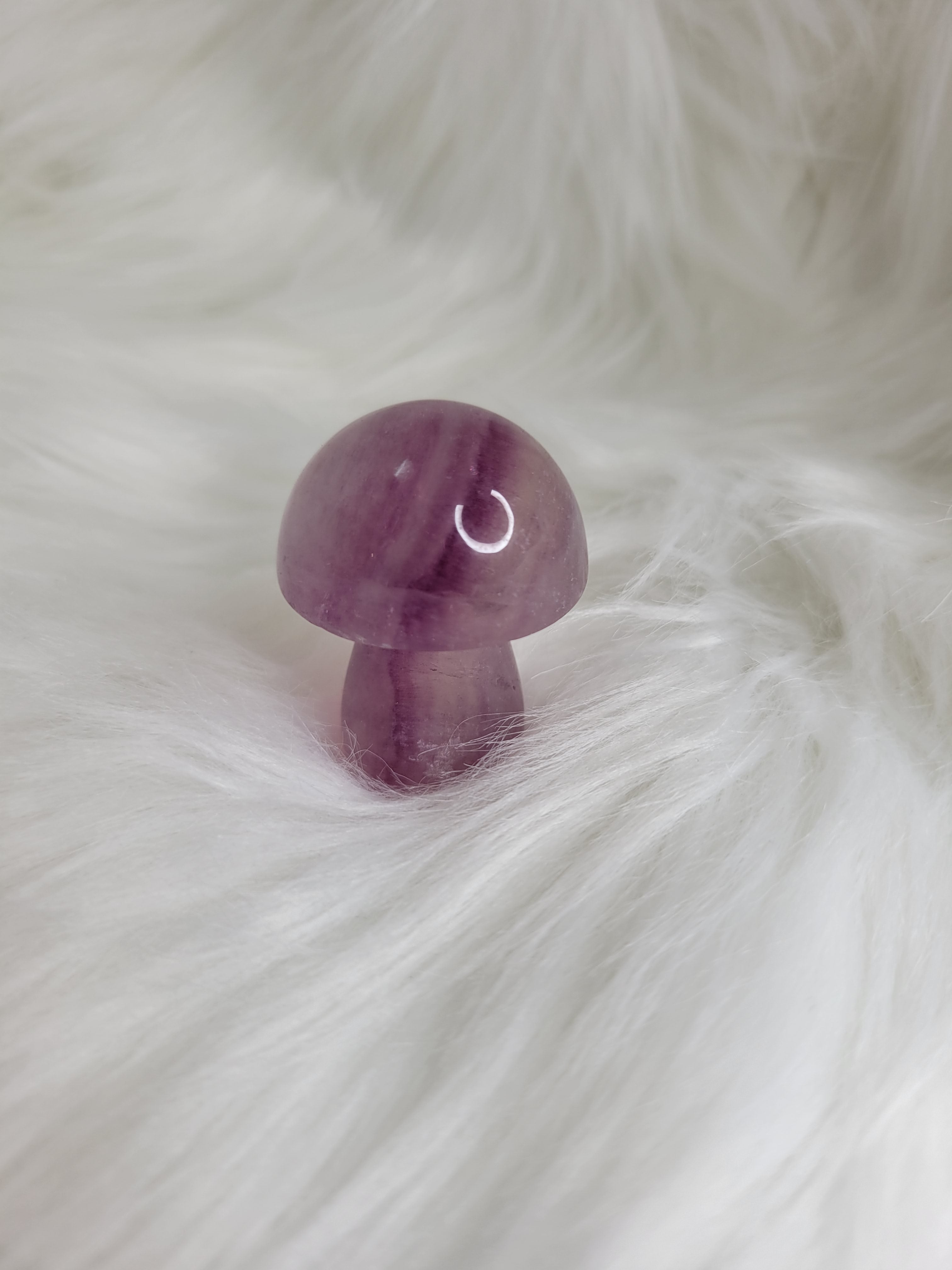 Fluorite Mushroom